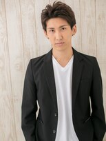 トニーアンドガイメン ホテル京阪仙台店(TONI&GUY MEN) ビジネスも◎アップバングツーブロック刈り上げショートb