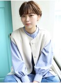 天神【BIRTH】アースカラー×束感ショートパーマ　4