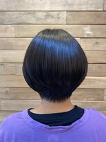 ココチヘアーサロン&nbsp;丸みショートボブ