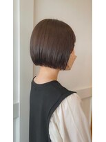 TJ天気予報 7mm 北名古屋店&nbsp;髪質改善水素カラー/ナチュラルブラウン/ボブ