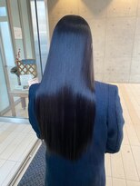 キュア 表参道(CURE)&nbsp;黒髪/グレージュカラー/ココアベージュ/ヘルシーロング[表参道]