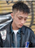 バーバー　ツイストパーマ/ツイスパ/ビジネス/フェードカット