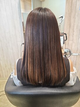 ヘアサロン フラット(hair salon flat) うるツヤ髪プロテストリートメントナチュラルブラウン