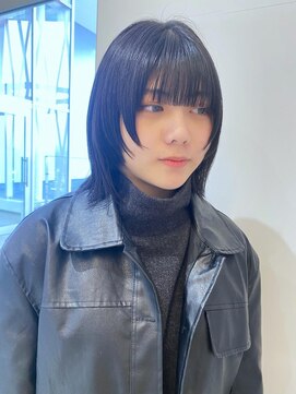 モリオ フロム ロンドン イオンモール 熊本店(morio FROM LONDON) 【morio熊本】フェイスレイヤーボブ．M