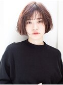 ≪シースルーバンク☆Aラインボブ≫大人可愛い20代30代40代