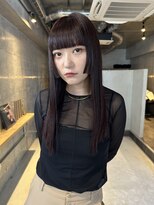 ソイリウム 下北沢(soi rium)&nbsp;姫カット_ステップカット_ワイドバング_ぱっつんロング_モード