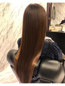 カミケンパセオ(kamiken.paseo) 上品まとまるロング美髪ストレート髪質改善【カミケンパセオ】