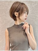 【Lond ambre】川村利幸/大人美人ショート×グレージュ