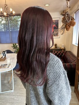 マイ ヘア デザイン 岡崎(MY hair design) 岡崎/東岡崎/グレーベージュ ベビーピンク ニュアンスカラー