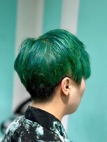 マティーナ ヘアー 池袋(Matina hair)&nbsp;【メンズライク×グリーンカラー】20代30代40代50代