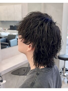 ネクストメンズ 表参道(NEXT men's) カルマパーマ/ベリーショート/ダークアッシュ/ニュアンスパーマ