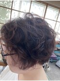 ショートパーマ／30代／40代/50代/北本/鴻巣/桶川/上尾