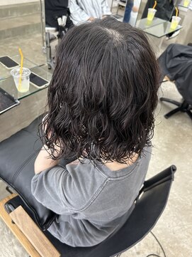 ノートエートル 西金沢(Nought etre) 20代/30代/ボブパーマ/ボブ/ケアパーマ/パーマスタイル