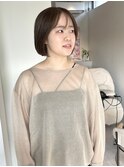 艶々ストレートボブ