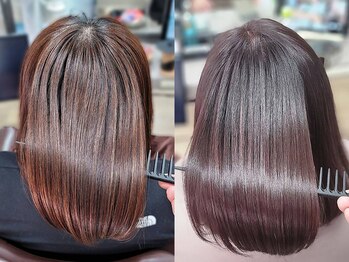 ブルーフィン シセロ(Blue Fin cicero)の写真/遠方からのご来店も◎カラーとの相性も抜群な《髪質改善トリートメント》ダメージケア・色モチアップ