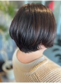 前下がりショートボブ