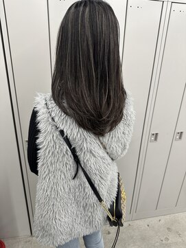 クレア 上大岡(CREA) ハイライトバレイヤージュダブルカラーケアブリーチ30代40代50代