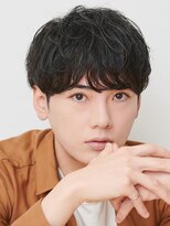 シースルーマッシュナチュラルマッシュメンズ韓国ツーブロック