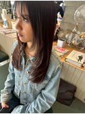 レイヤースタイル×透けバング