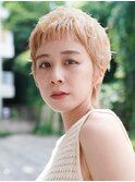 大人ショートボブ丸みショートカットマッシュショート前髪あり
