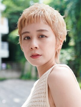 カライングドゥ(ing deux) 大人ショートボブ丸みショートカットマッシュショート前髪あり