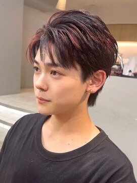 ナチュラル 渋谷(NATURAL) フェザーパーマ/スパイキーショート/サーフカール[メンズ/渋谷]