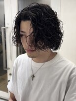 オーシャントーキョー 原宿(OCEAN TOKYO)&nbsp;波巻きパーマメンズツイストスパイラルパーマミディアム