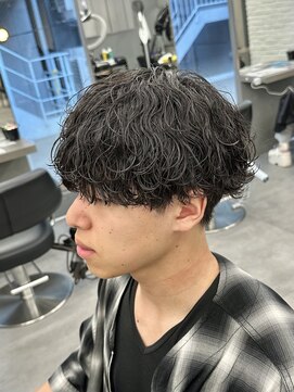 オーバルバイアピッシュ(OVARL by apish) 波巻きパーマシャドウパーマ波巻きシャドウツイストスパイラル