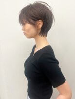 ラウンジ モリオ イケブクロ(Lounge MORIO Ikebukuro)&nbsp;【morio】大人　黒髪　ショートヘア♪