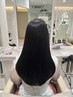 【圧倒的ツヤ髪に◎】オイルグロスカラー×カット×資生堂Tr  マイクロバブル