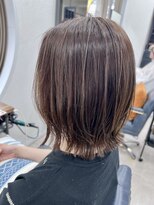 クラン 岡本(Chlan)&nbsp;大人こなれ感◎外ハネ切りっぱなしボブ