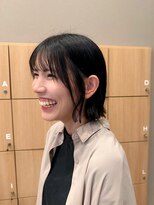 ユウヘアー 千代田橋店(U Hair)&nbsp;切りっぱなしボブ/ボブ