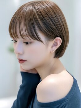 個室型美容室 グルグル 表参道店(GULGUL)の写真/骨格まで見極める、GULGULの洗練されたショートヘア。一人ひとりの雰囲気に合わせたご提案[表参道駅]