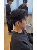 メンズカット/ダウンパーマ/ガイルヘア