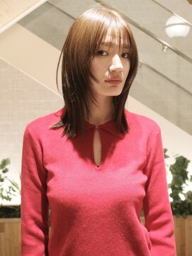 ピークアブー アヴェダ アトレ恵比寿(PEEK-A-BOO AVEDA) レイヤー／ミディアム／2wayバング