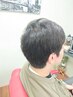 【2番人気】メンズカット+シェービング+眉カット