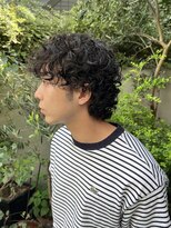 リブロ 三軒茶屋(LIBRO)&nbsp;メンズウルフパーマ/くるくるパーマ/ショートパーマ