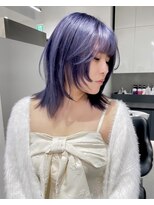 ソル 栄矢場町(SOL)&nbsp;ラベンダーカラー/ハッシュカット/ウルフカット