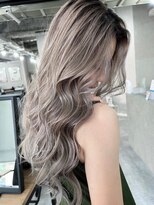 LIAH【リア】【3月上旬NEW OPEN(予定)】 【LIAH】ホワイトグレージュbalayage/白髪ぼかし/髪質改善