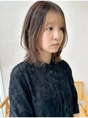 レイヤーカット インナーカラー イルミナ 韓国/京都二条
