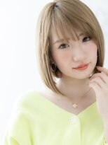 フィーユ 郡山安積店(FEYU)&nbsp;イメチェン/ピンクベージュ/アンブレラカラー/前髪/郡山163