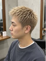 ラディックス(LADiX) ハイトーンベージュスパイキーショート