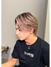 【海外風カラー】カット+バレイヤージュ￥19900