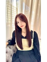 ユアーズヘア 仲町台店(youres hair)&nbsp;髪質改善トリートメントで叶う美髪ストレート　艶髪　前髪