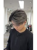 メンズシルバーバレイヤージュ