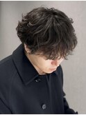 シャドウパーマ 韓国風パーマ ルーズパーマ