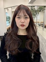 ガーランドギンザ(Garland Ginza)&nbsp;レイヤーカット　ロングレイヤー　暖色カラー