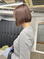 コエ(koe')&nbsp;顎ラインボブ × ラベンダーベージュ