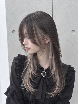 ネオリーブ ロア 鶴川店(NEOLIVE ROA) インナーカラー×韓国風レイヤーロング