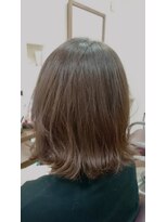 ヘアプロデュース ムース(Hair Produce MU SU) 切りっぱなしラフ外ハネ